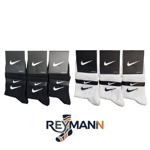 جوراب اسپرت نایک نیم ساق مجموعه 6 عددی